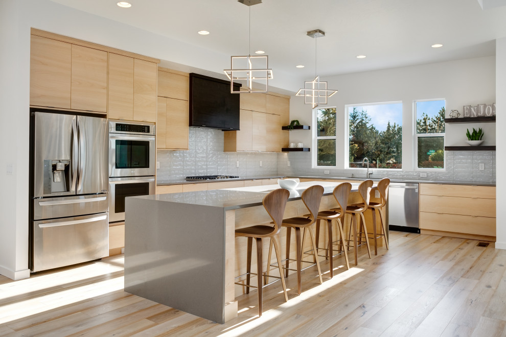 The Modern Patterson - Mace River - Contemporary - Kitchen - Boise - by ...