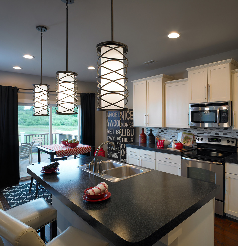 The Orchard, Teton Craftsman Model Home - Transitional - Kitchen