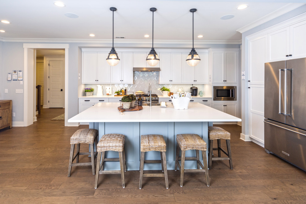 The Reserve at Washam Potts Marin Model Beach Style Kitchen