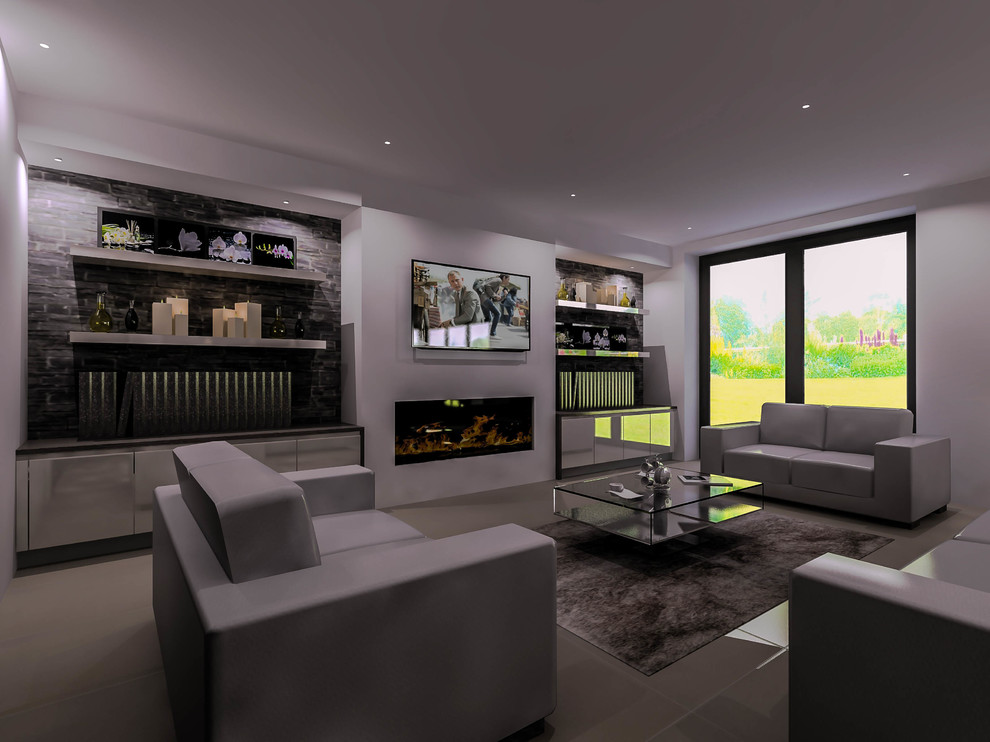 The Ridgeway, Radlett, Hertfordshire, WD7 Contemporary Kitchen