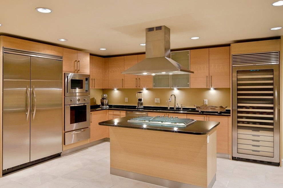 The RitzCarlton Residences Baltimore Contemporary Kitchen