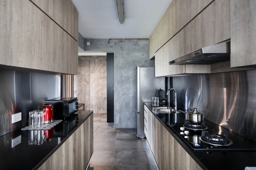 Example of an urban kitchen design in Singapore