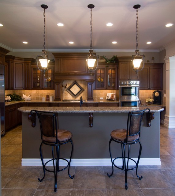 The Rosewood - Traditional - Kitchen - Seattle - by Browning Homes, Inc ...