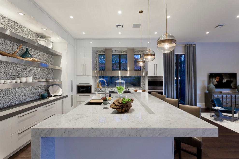 The Sanctuary Contemporary Kitchen Miami by MarcMichaels