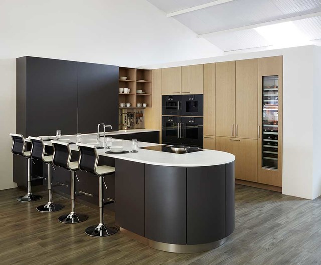 The Snug Kitchens Newbury Showroom Contemporary Kitchen Berkshire