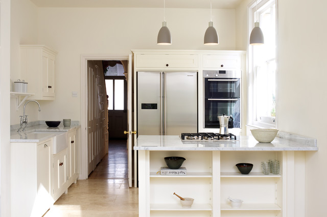 Above The Sink Shelf - Transitional - kitchen - Devol Kitchens