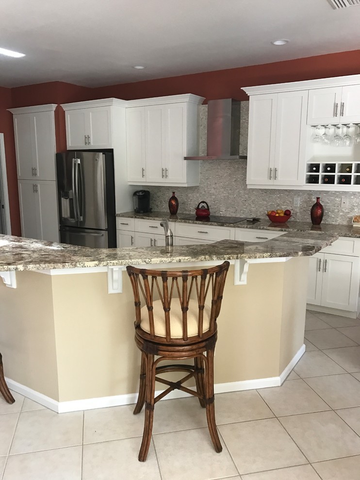 The Verandah Traditional Kitchen Miami by Cornerstone Builders