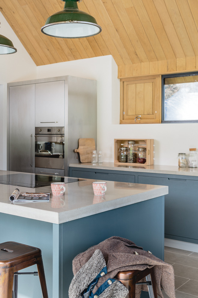 The Vine House Contemporary Kitchen Wiltshire by Sustainable
