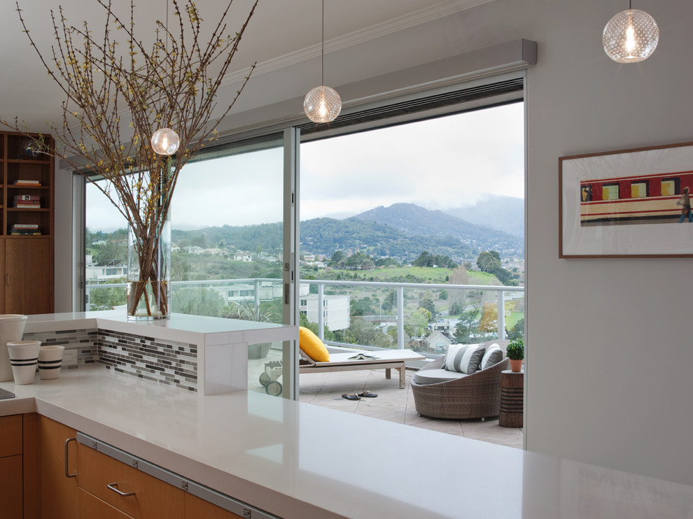 Tiburon Contemporary Kitchen San Francisco by gloria marth