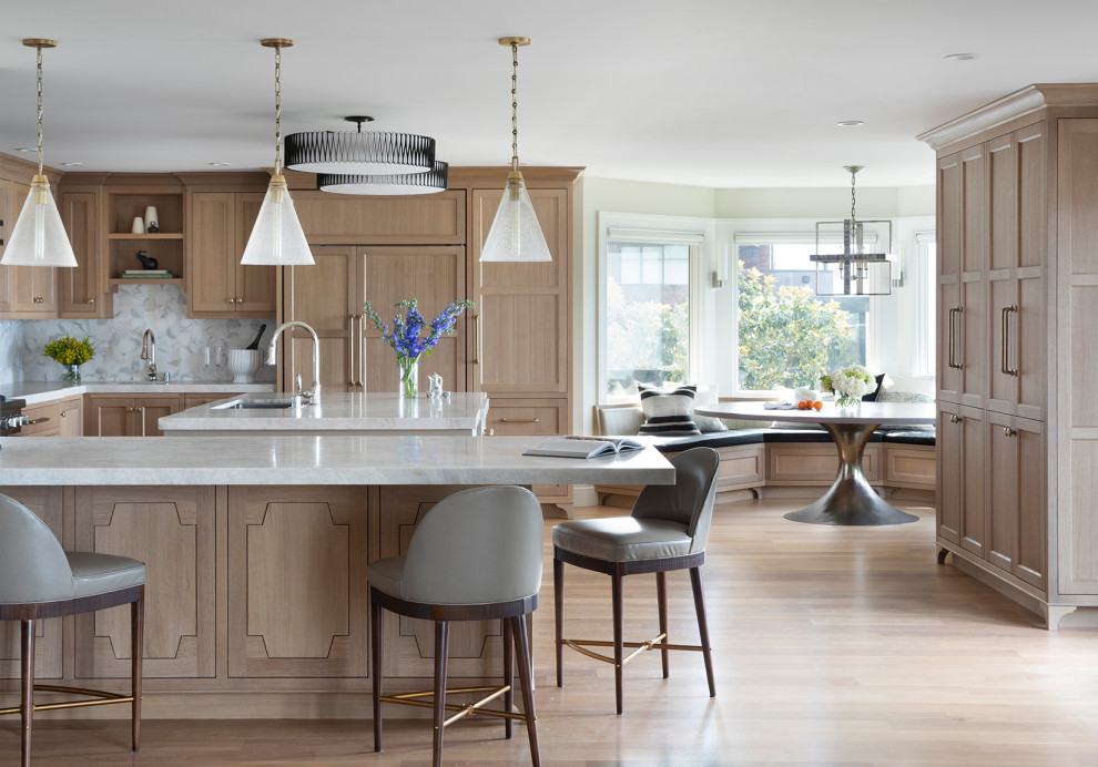 This is an example of a coastal kitchen in San Francisco.