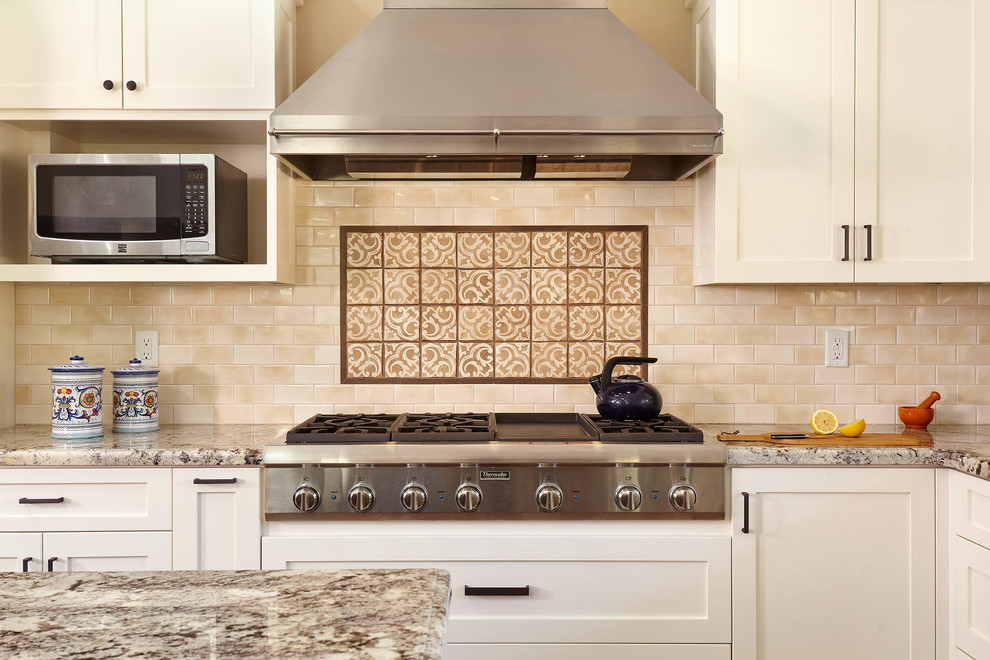 Tile Behind Range Traditional Kitchen San Francisco by Bill Fry