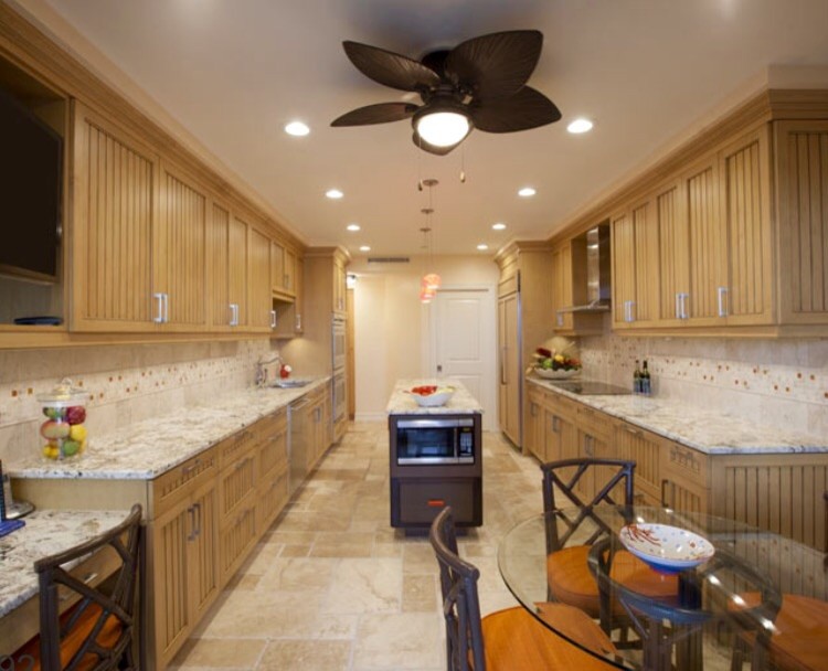 Tile Sarasota travertine tile backsplash Craftsman Kitchen Tampa