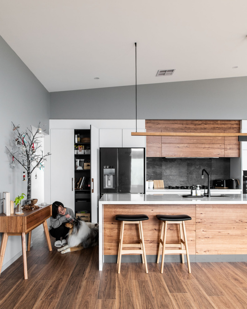 Timber Messmate Modern Kitchen Hobart by Kitchen Centre Houzz