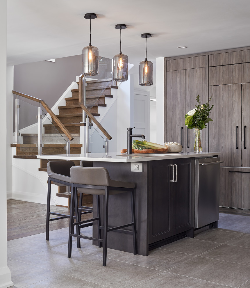 Timeless in Taupe Kitchen Remodel | Astro Design Centre ...