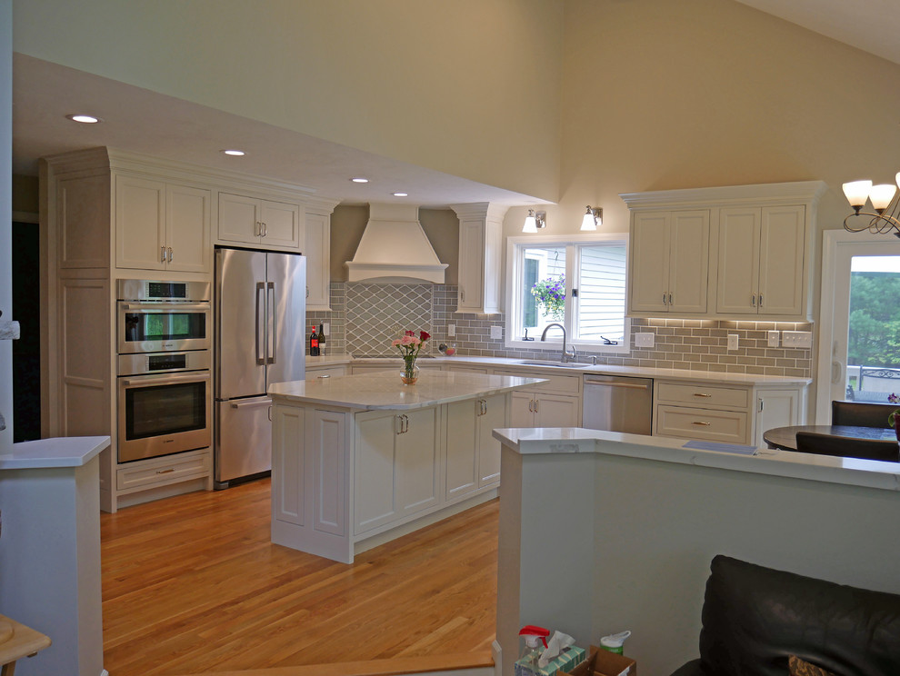 Timeless Kitchen in Natick Transitional Kitchen Boston by Spotlight Design Center Houzz
