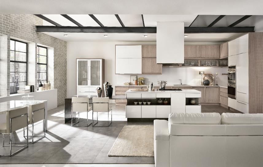 Inspiration for a contemporary kitchen remodel in New York