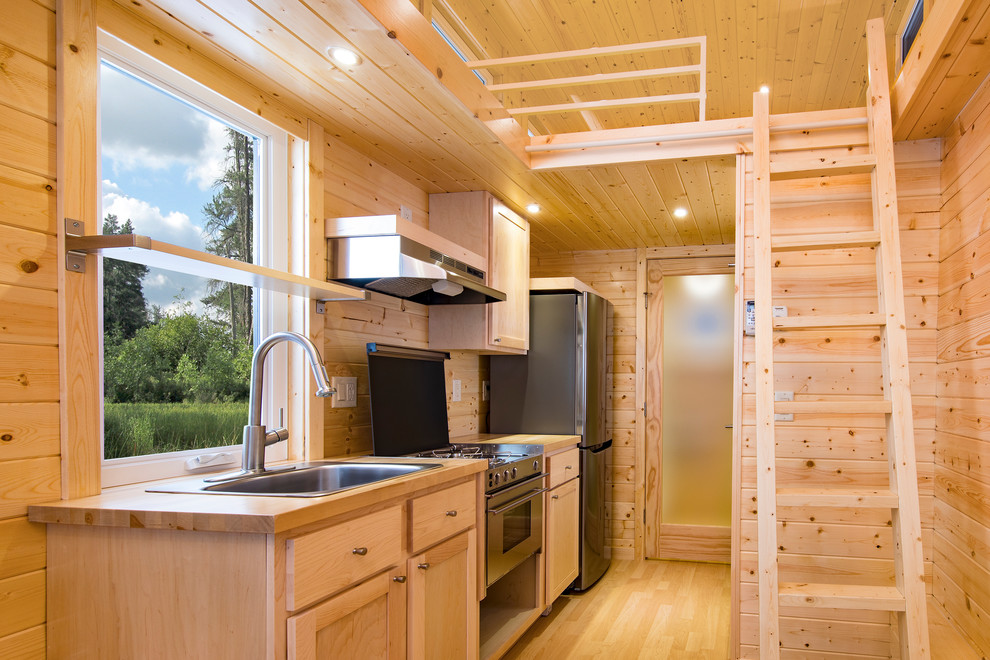 Tiny Homes Rice Lake Traditional Kitchen Minneapolis by
