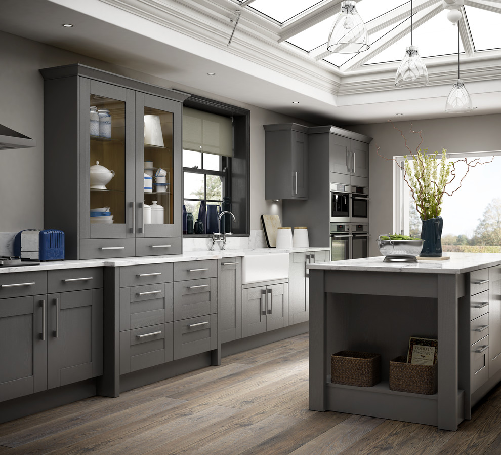 Tiverton Slate Kitchen Contemporary Kitchen Other By Wickes Houzz