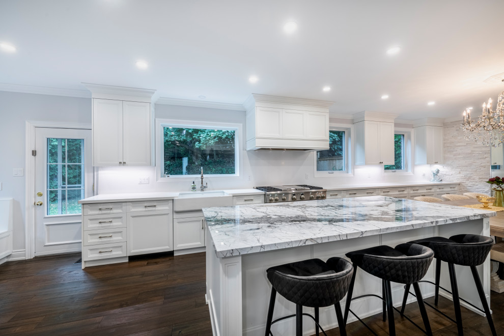 Toronto Whole Home Renovation - Transitional - Kitchen ...