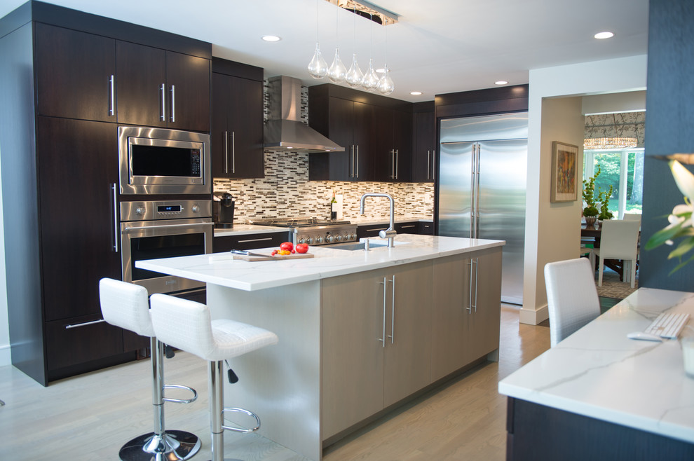 Total Renovation Armonk,NY Contemporary Kitchen New York by