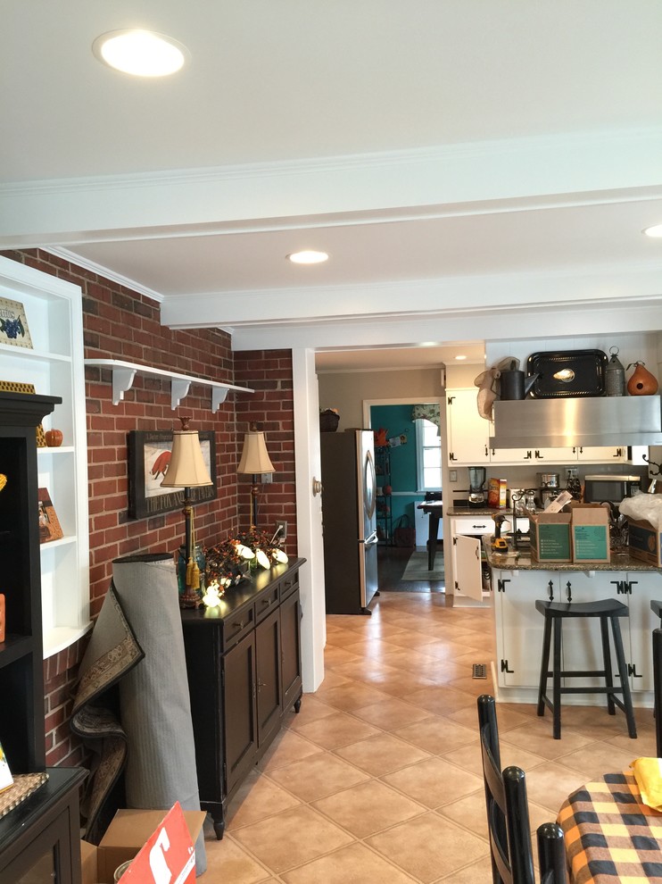 Towson Kitchen Facelift Farmhouse Kitchen Baltimore by Five