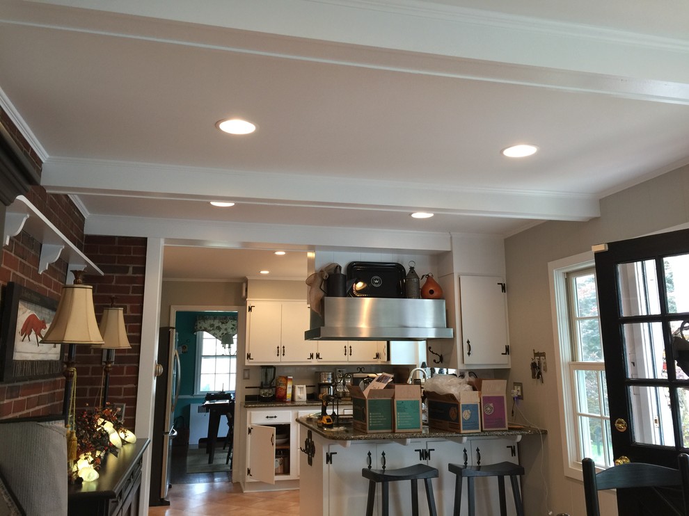 Towson Kitchen Facelift Farmhouse Kitchen Baltimore by Five