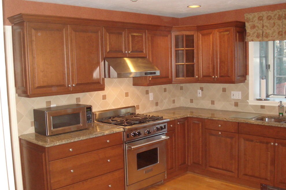 Traditional Cherry Reface Traditional Kitchen Boston by Kitchen