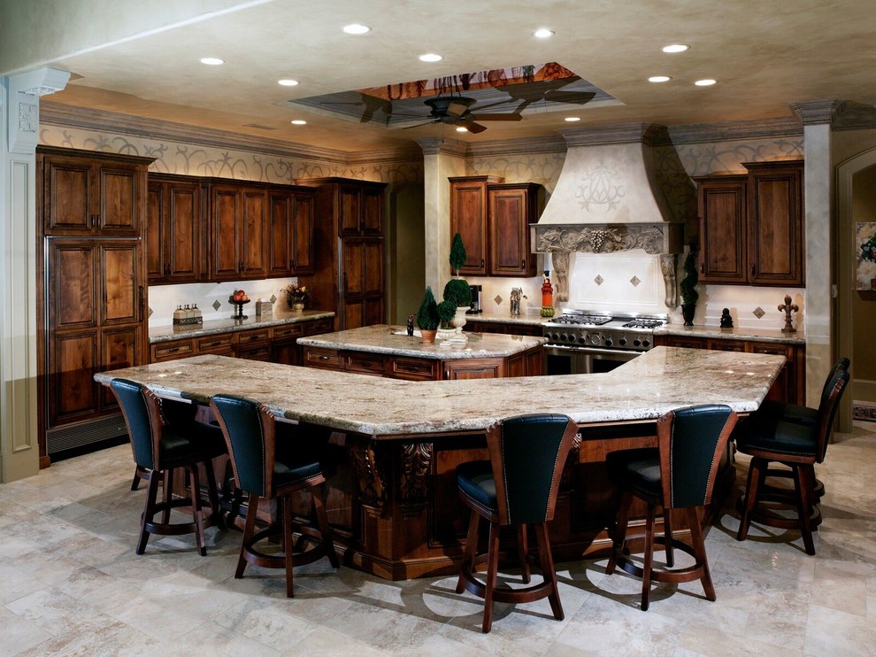 Traditional Fresno Custom Homes Rustic Kitchen Other by Image