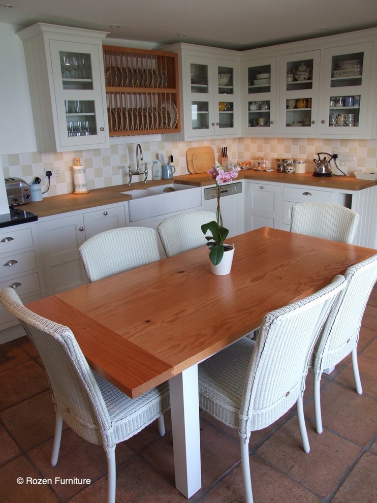 Photo of a classic kitchen in Cornwall.