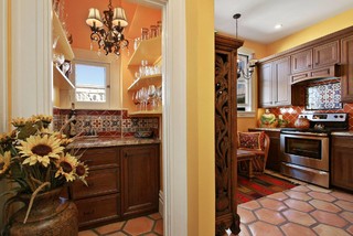 Traditional Mexican Kitchen Southwestern Kitchen San Francisco By Alioto Associates Restoration Development