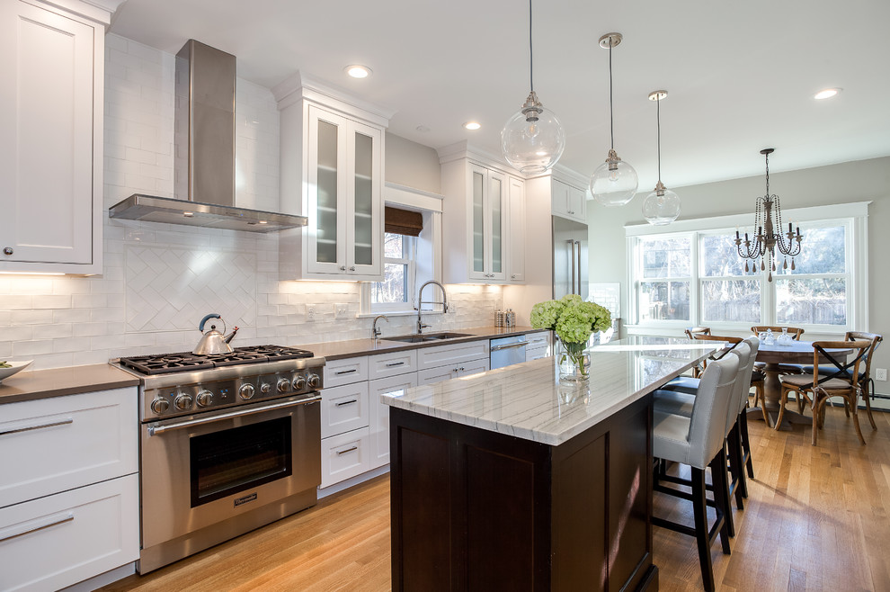 Transitional Kitchen Addition - Transitional - Kitchen - Denver - by ...