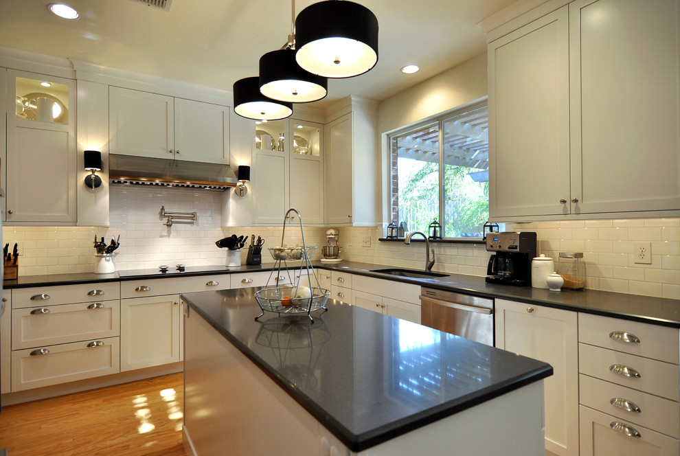 Trendy kitchen photo in Dallas