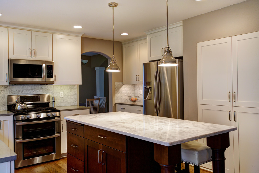 Transitional Kitchen in Puyallup Transitional Kitchen Seattle