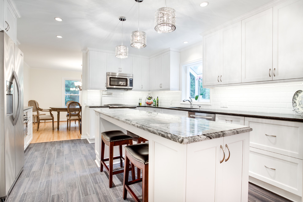 Transitional Kitchen Remodel Edgewater, MD by Reico Kitchen & Bath