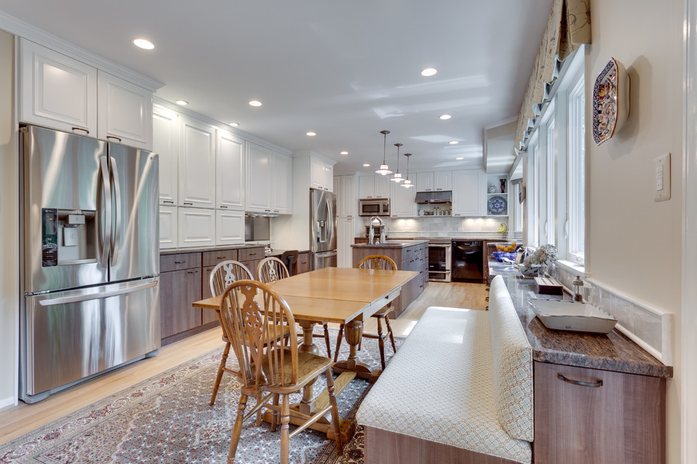 Transitional Kitchen Remodel Fairfax, VA - Traditional ...