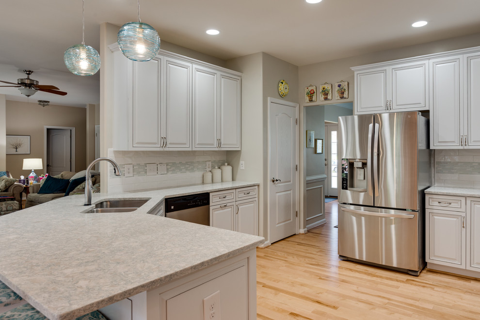 Transitional Kitchen Remodel Fredericksburg, VA by Reico Kitchen & Bath ...