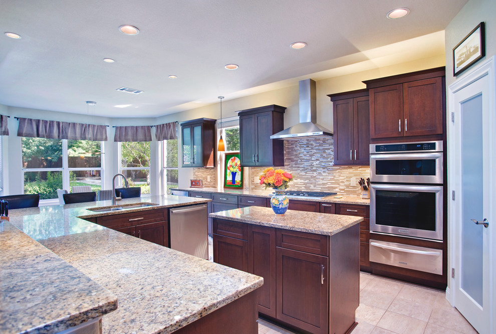 Ub Kitchens - Kitchen Design And Cabinets Transitional Kitchen with Shaker Style Cabinetry - Transitional