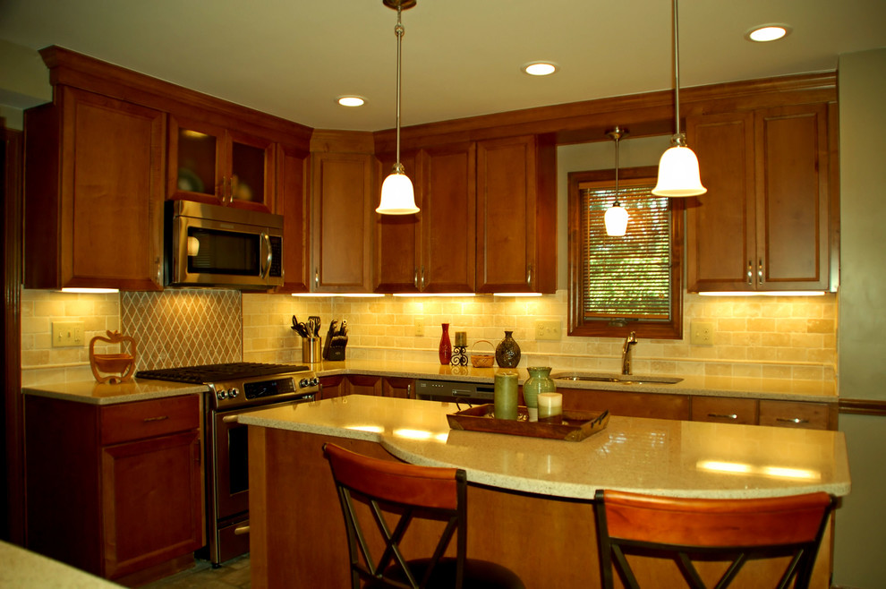 Transitional Kitchen With Soffit Removal Bathroom And Kitchen Services Llc Img~1031258203ebc7c3 9 8596 1 5cf3a8a 