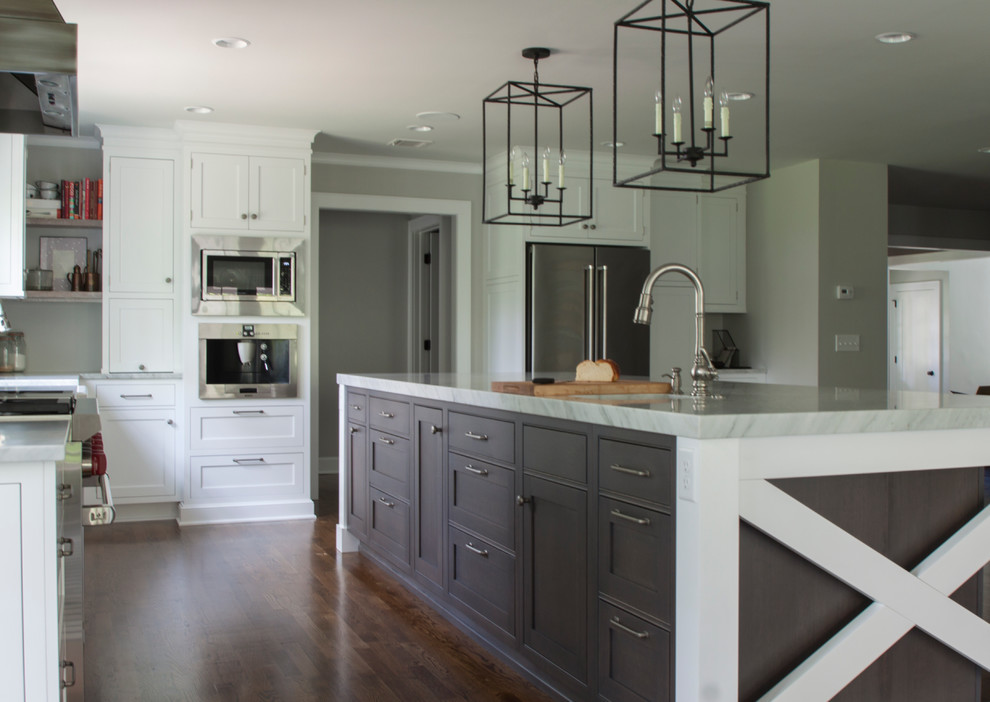 Transitional Kitchens Transitional Kitchen Newark by BKC of