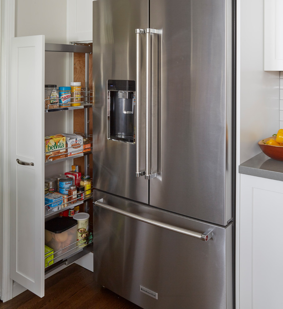 Transitional Mixed Media Kitchen Remodel Transitional Kitchen San