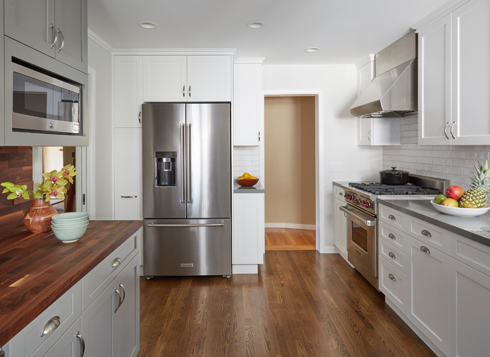 Transitional Mixed Media Kitchen Remodel Transitional Kitchen San