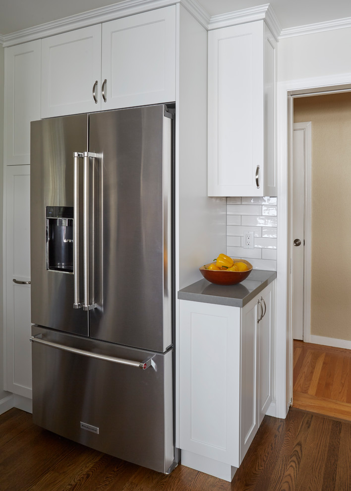Transitional Mixed Media Kitchen Remodel Transitional Kitchen San