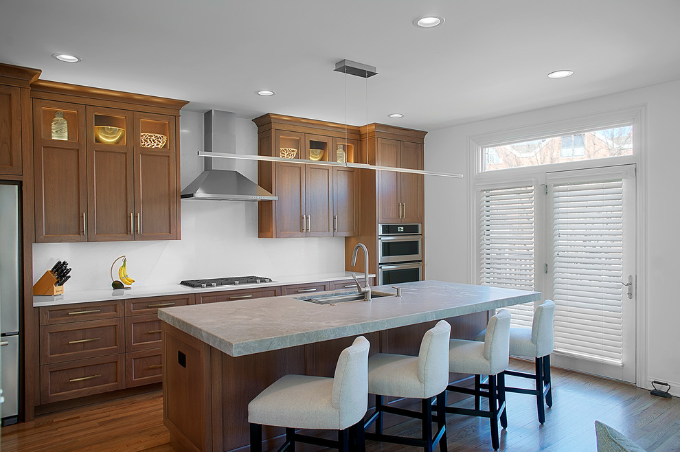 Transitional Style Kitchen North Shore Chicago Transitional Kitchen Chicago By