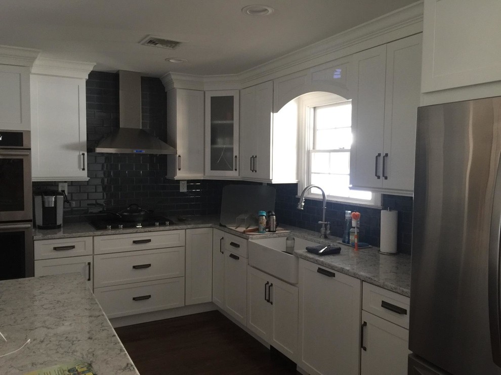 This is an example of a traditional kitchen in New York.