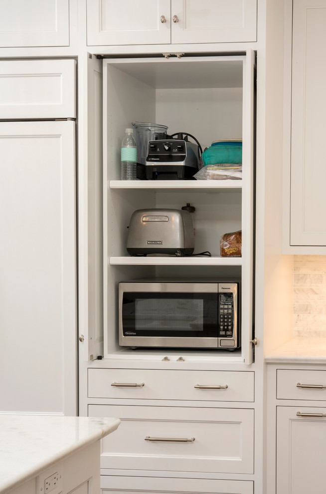 Transitional white kitchen Transitional Kitchen Cleveland by