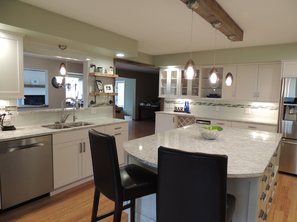 Traverse City Kitchen Remodel Transitional Kitchen Other By New Leaf Interiors