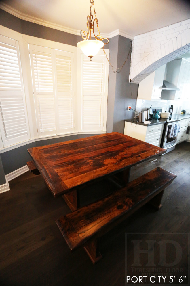 Trestle Tables made from Reclaimed Wood - Rustic - Kitchen ...