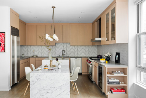 All White Kitchen Backsplash Effortless Beauty of White Tiles ...