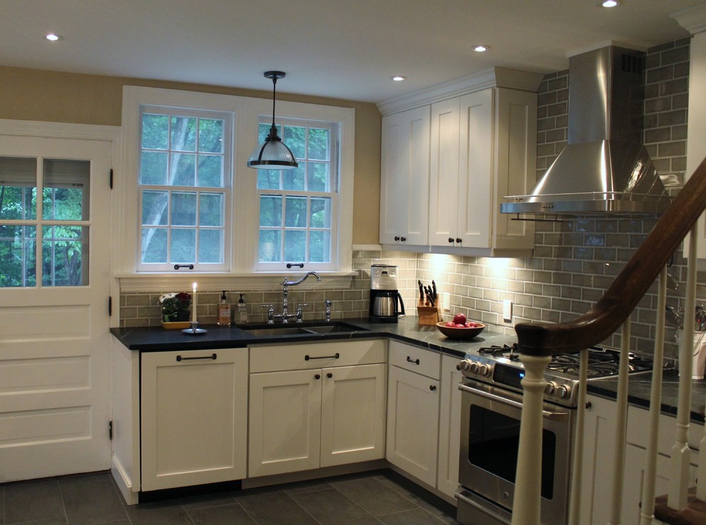 Troy Kitchen Transitional Kitchen Boston by Flatbrook & CO Houzz