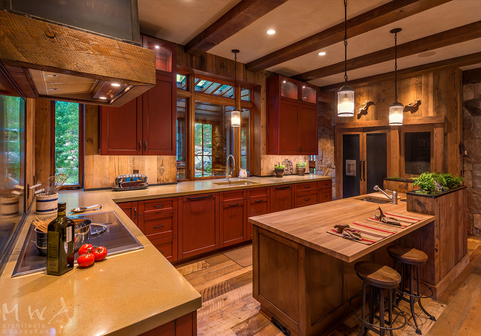 Truckee03 Industrial Kitchen Other by MWA, Inc. Houzz